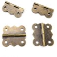 thumbnail image 4 of HSHDLDF Antique Jewelry Box Latch Buckle Hinges and Corner Protectors Assortment Kit Retro Bronze Butterfly-Shape Hasp for Cabinet/Suitcase/Toolbox/Handicrafts, 4 of 5
