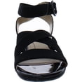 thumbnail image 3 of LifeStride Womens Temple Ribbed Slingback Heel Sandals, 3 of 5