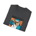 thumbnail image 4 of Funny Shark Music Lovers Parody Novlety Men T-shirt, 4 of 7