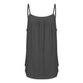 thumbnail image 4 of Weikingp Womens Tank Tops with Built in Bra Tank Tops Womens Summer Tops Workout Tops Loose Tank Tops Shirts with Built in Bra Flowy Tops Camisoles with Built in Bra Gray M, 4 of 7