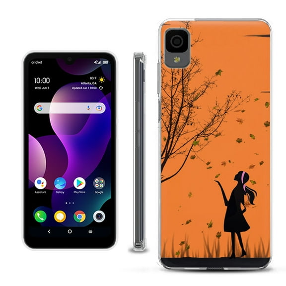 Slim-Fit Gel TPU Phone Case for TCL 30Z / 30 Z / 30 LE, by OneToughShield ® - Autumn Leaf