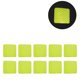 thumbnail image 1 of Ofertas Únicas Calcomanía Reflectante de Parachoques Cuadrada Verde Romboide Rejilla Calcomanía Reflectante para Decoración Personalizada del Cuerpo del Vehículo o Puerta o Ventana, 1 of 1