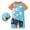 A001, variant on MXIEZI 12M-8T Boys Girls One Piece Bathing Suit Summer Unisex Baby Zipper Swimwear Toddler Kids Short Sleeve Swimsuits with Swim Cap UV 50 Bathing Suits