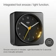 thumbnail image 3 of Braun BC03B: Stylish Black Alarm Clock with Snooze, Light, and Quiet Quartz Sweeping Movement, 3 of 8