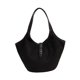 thumbnail image 3 of Bolso de gamuza para mujer, bolso portátil para debajo del brazo, regalo para el día de San Valentín, bolso de mano para Negro, 3 of 9