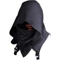 thumbnail image 1 of Cyberpunk Rogue Cowl Hood Bufanda, Calentador de cuello de invierno Disfraz Capucha Sombrero para Halloween Cosplay y uso diario JAMW Sencillez, 1 of 5