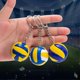 thumbnail image 2 of Volleyball Keychain Keychains for Decoration 3Pcs, 2 of 5