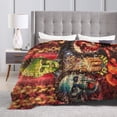 thumbnail image 4 of Hellraiser Blanket, Anime Throw Blanket For Bed Sofa Couch, Super Soft Flannel Blanket For Bedroom Livingroom, 50"X40", 4 of 9