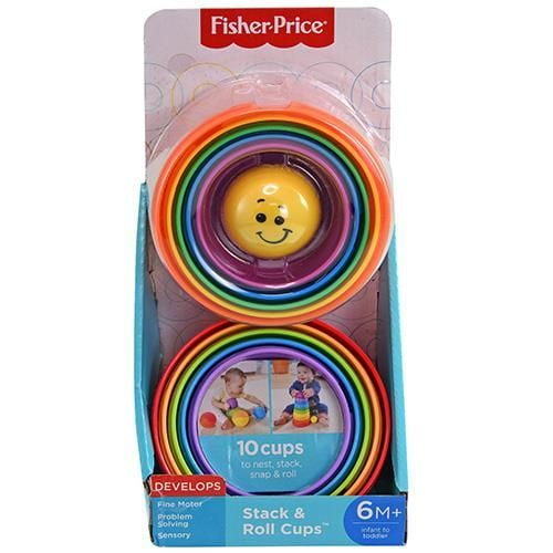 fisher price stack and roll cups