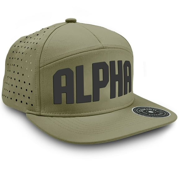 Gymish Alpha Workout Hats for Men - Breathable, Moisture-Wicking, Adjustable Athletic Caps