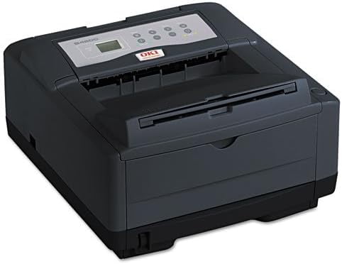 Oki B4600 Laser Printer, Black, 120V – High-Speed Monochrome Printing, Network Ready, Reliable Office Printer P/N: 62427301