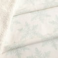 thumbnail image 5 of Great Bay Home Cozy Plush / Sherpa Reversible Throw Blanket, Full / Queen, Pale Blue Snowflake, 5 of 5