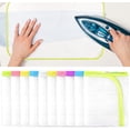 thumbnail image 1 of Ironing Protector Scorch Mesh Cloth Scorch-Saving Ironing Protector Pressing Cloth Pad for easy ironing protection (10 pieces), 1 of 5