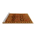 thumbnail image 2 of Ahgly Company Machine Washable Indoor Rectangle Persian Yellow Traditional Area Rugs, 4' x 6', 2 of 4