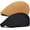 Black/Khaki, variant on 2Pack Men Cotton Newsboy Cap Soft Fit Cabbie Hat