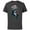Charcoal, variant on Marvel Puzzle Quest Jeff the Land Shark Jeffrey Symbiote - Short Sleeve Cotton T-Shirt for Adults - Customized-Navy