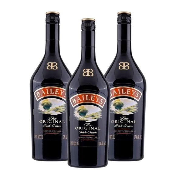 Pack 3 Baileys 1 lt Baileys Irish Cream Baileys / Whisky /Crema