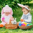 thumbnail image 5 of 12 Pcs Fillable Easter Eggs, 2.36'' Plastic Bright Easter Eggs Empty Bulk, Fillable Plastic Bright Eggs for Easter Egg Hunt, Surprise Eggs and Party Favors, 5 of 6