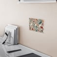 thumbnail image 5 of Yayeee Toggle Light Switch Wall Plate 3-Gang 6.37"x4.48" Decorative Outlet Cover, Watercolor Leaves, 5 of 7