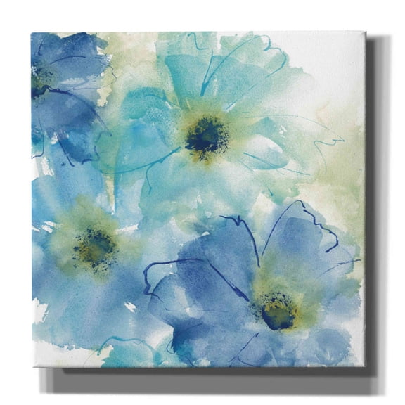Epic Graffiti 'Seashell Cosmos II White' by Chris Paschke, Canvas Wall Art, 18"x18"