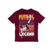 Short Sleeve Futbol Graphic Tee (Little Boys & Big Boys)