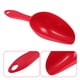 thumbnail image 5 of Cuchara de plástico para hielo, cuchara para servir dulces, botes para bufés, productos secos, cuchara multiusos para comida de cocina, para café, té, harina, postres de boda, color rojo, 5 of 7