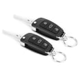 thumbnail image 4 of Sistema de alarma universal para coche, 3 botones, cierre centralizado sin llave, kit de control remoto, color negro, 4 of 11