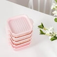 thumbnail image 5 of Food Storage Containers Set - BPA Free Plastic Containers with Easy Lock Lids Set of 5 (Total 10 Pieces), Microwave Dishwasher Safe, Kitchen Pantry Organization (Pink), 5 of 5