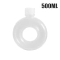 thumbnail image 1 of Botella cuadrada personalizada para té y leche, tarro de almacenamiento de dulces para decoración de fiestas, suministro sin BPA, 250-500ml, 1 of 4