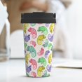 thumbnail image 6 of Gaeub Cute Chameleons Print Travel Mug, Insulated Coffee Mug with Leakproof Lid, Travel Coffee Mug,Vacuum Stainless Steel Double Walled Reusable Coffee Cup, 6 of 8