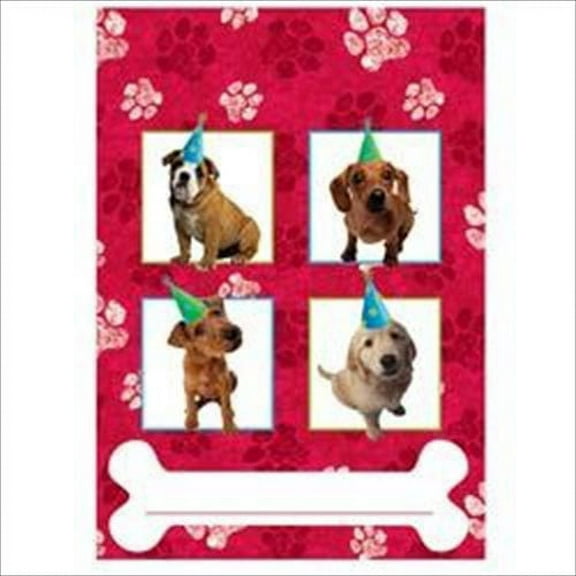 Various Puppy Party Favor Bags, Multicolor, 8 Count