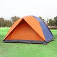thumbnail image 1 of TIMIFIS Beach Tent Beach Shade Tent for 3/4 Person with UPF 50+ UV Protection Portable Beach Lightweight With Ventilating Mesh Windows Plus Carrying Bag, Ground Pegs ummer, 1 of 7