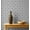 Black (Plain Vinyl), variant on S4sassy Removable Vintage Style Waterproof Wall Wrap, Finish Mosaic Tile Wallcover, Lattice Star Pattern Contact Paper for Backsplash, Self Adhesive Vinyl Wallpaper Roll - Purple - 25"x60"