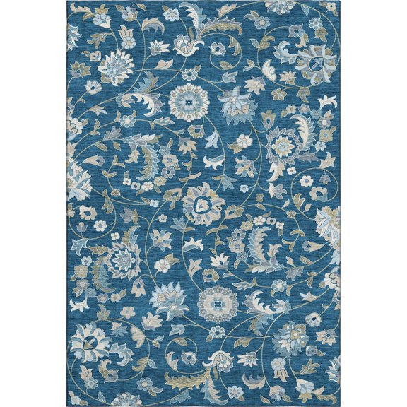 Dalyn Rugs Premium Machine Washable Mayfield AMF1006 Navy 2'6" x 3'10" Rug