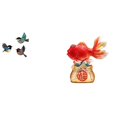thumbnail image 1 of Escultura De Pared De Madera Con Diseño De Pájaro Y Pez Feng Shui Para Jardín, Estudio, Entrada De Casa De Campo, Oficina, Decoración Del Hogar, Regalo De Buena Suerte Para Las Fiestas., 1 of 8