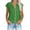 Green, variant on LEAVINGSUO Button Down Shirts for Women, Womens Tops Womens Fashion Women's Tops Fashion Button Shirt Female V-Neck Loose T-Shirt Blouse