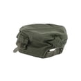 thumbnail image 2 of Enzyme Washed Cadet Twill Army Style Cap with Zipper, Olive, 2 of 2