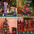 Indoor/Outdoor MultiColor Musical Christmas Lights Plays 25