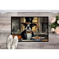 thumbnail image 2 of Carolines Treasures DAC1747JMAT 24 x 36 in. Unisex Boston Terrier Fall Kitchen Pumpkins Indoor or Outdoor Mat, 2 of 5