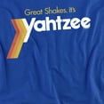 thumbnail image 2 of Yahtzee Great Shakes Women's T Shirt, Royal, Medium, 2 of 6