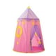 thumbnail image 5 of Tienda de campaña plegable para niños, casa de juegos para fiestas de cumpleaños, patios traseros rosa, 5 of 9