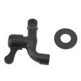thumbnail image 3 of Grifo de agua BuyWeek acero inoxidable 304 negro para lavadora, 3 of 12