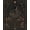 Black, Pattern 4, variant on Design&I 2'x3' Ultra Soft Door Mat, Midnight Blue Celestial Garden and Moon Design Elegant Floral Motifs with Vintage Charm Fluffy Washable Easy Care Indoor rug for Bedside Entryway