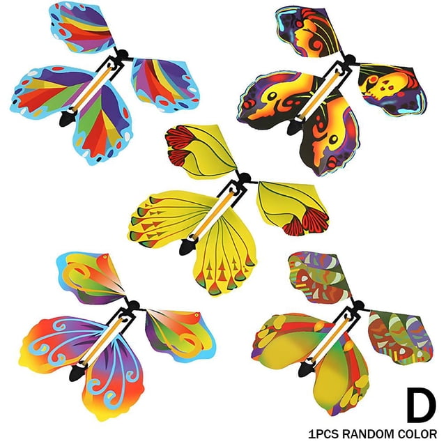 Flying Butterfly Magic Butterfly Novel Unique Bookmark Toy Gift Internet Celebrity Tiktok Magic Props Manufacturer