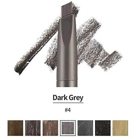 Etude House Pack Of 2 Drawing Eye Brow Pencil 4 Dark Gray Long Lasting And Soft Textured Natural Daily Look Eyebrow Makeup Walmart Canada