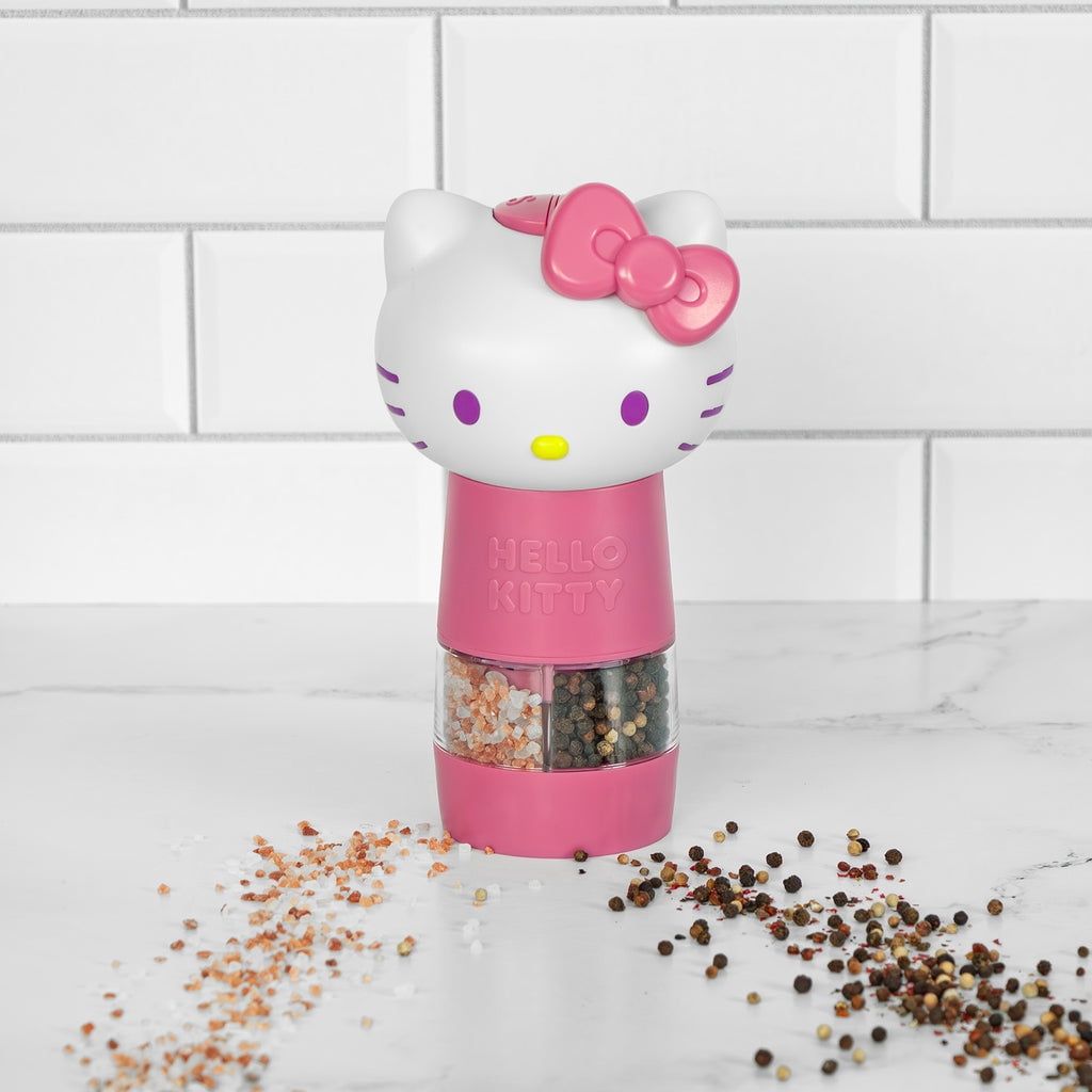 Uncanny Brands Sanrio Hello Kitty Salt and Pepper Grinder