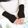 thumbnail image 1 of Manga de brazo de medio dedo de bambú corta y cálida para hombre y mujer, para ciclismo al aire libre, otoño e invierno, 1 of 6