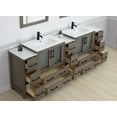 thumbnail image 5 of Vanity Art 96" Double Sink Freestanding Bathroom Vanity Set with Ceramic Top and Mirror, 5 of 7