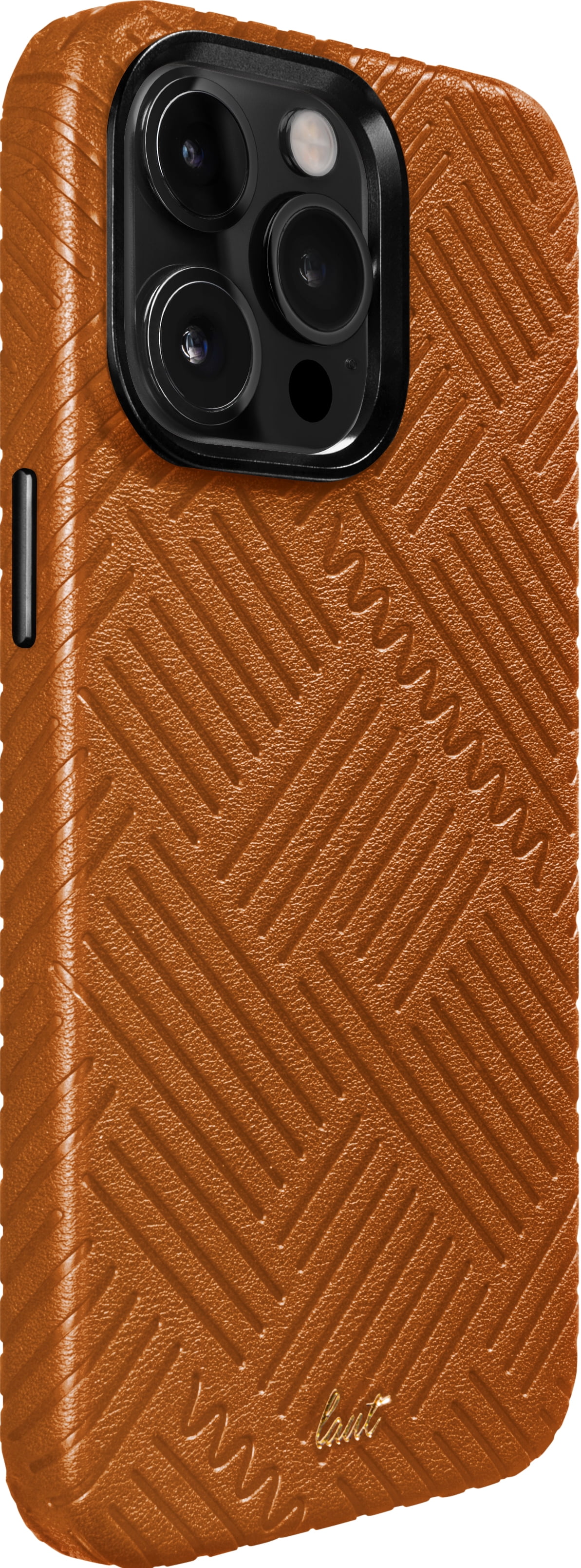 Case Guess GUOHCP14LH4STW for Apple iPhone 14 Pro 6,1 brown/brown