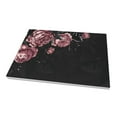 thumbnail image 3 of Wall Art Dark Floral Peony Flower Picture Canvas Wall Art Print Paintings Modern Artwork For Living Room Wall Decor And Home Décor Framed Ready To Hang-12×16 In, 3 of 7